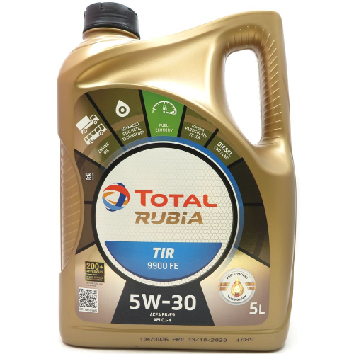 5 Liter Total Rubia TIR 9900 FE 5W-30 